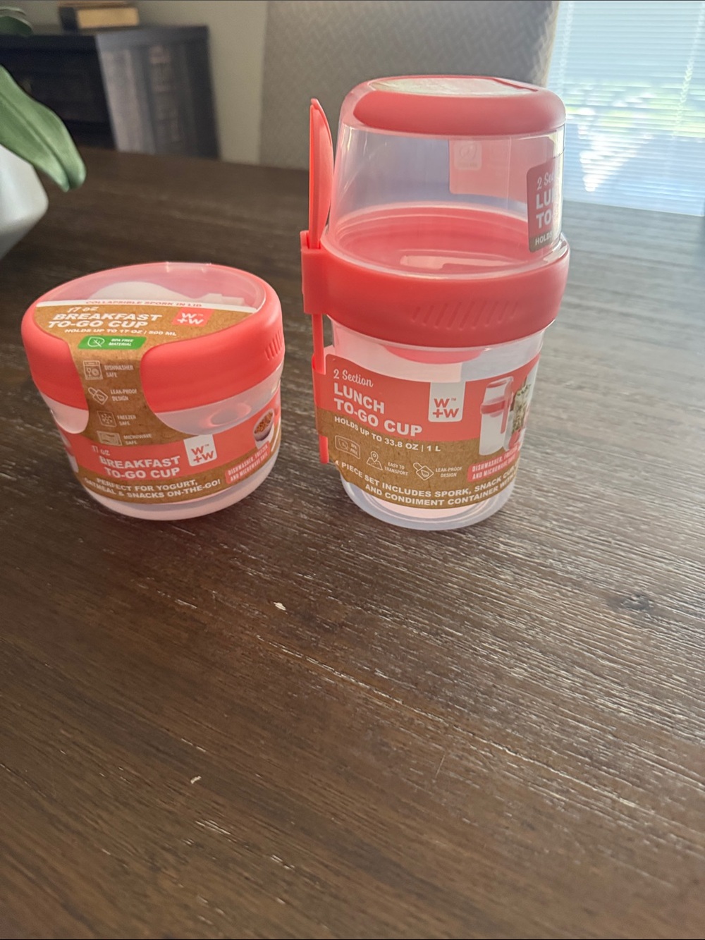 Breakfast & Lunch To-Go Cups